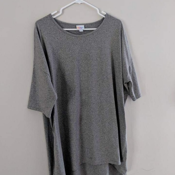 LulaRoe Gray Irma - Picture 1 of 2